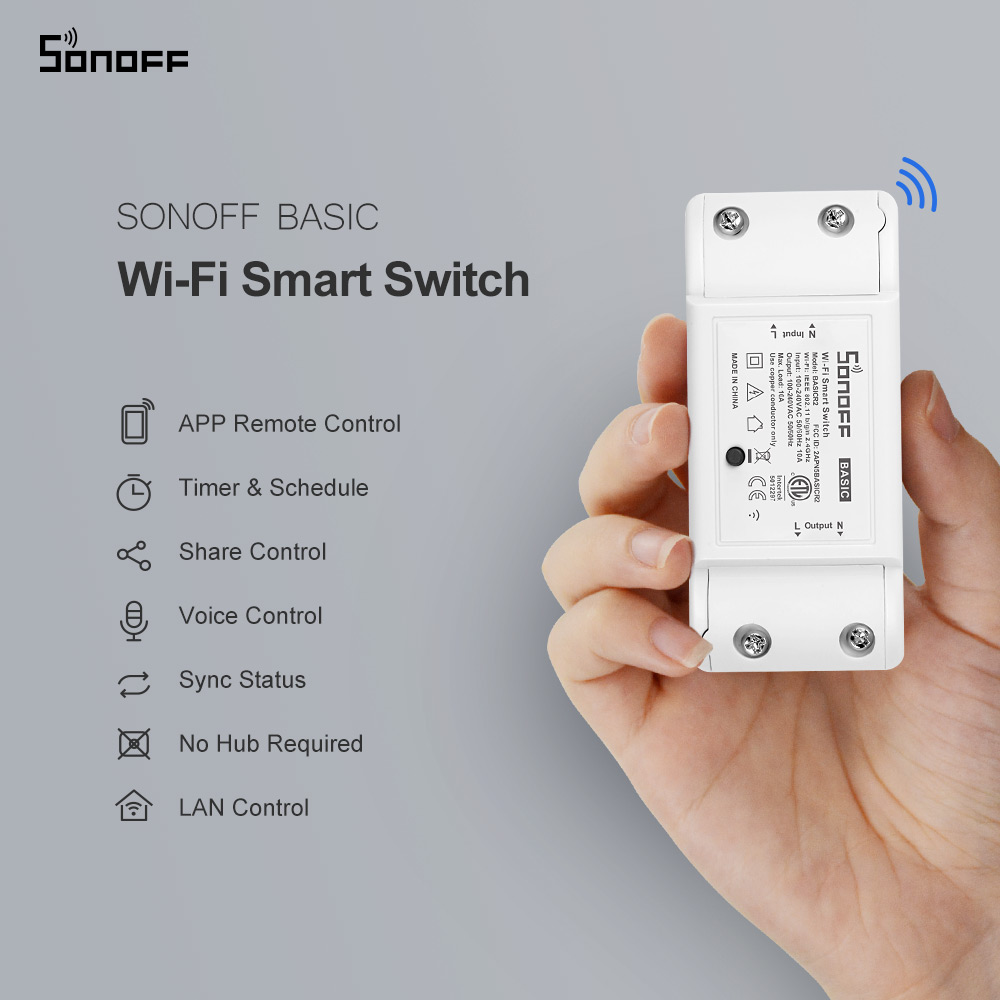 Sonoff Basic Switch - Itead SONOFF Basic R2 Мини DIY