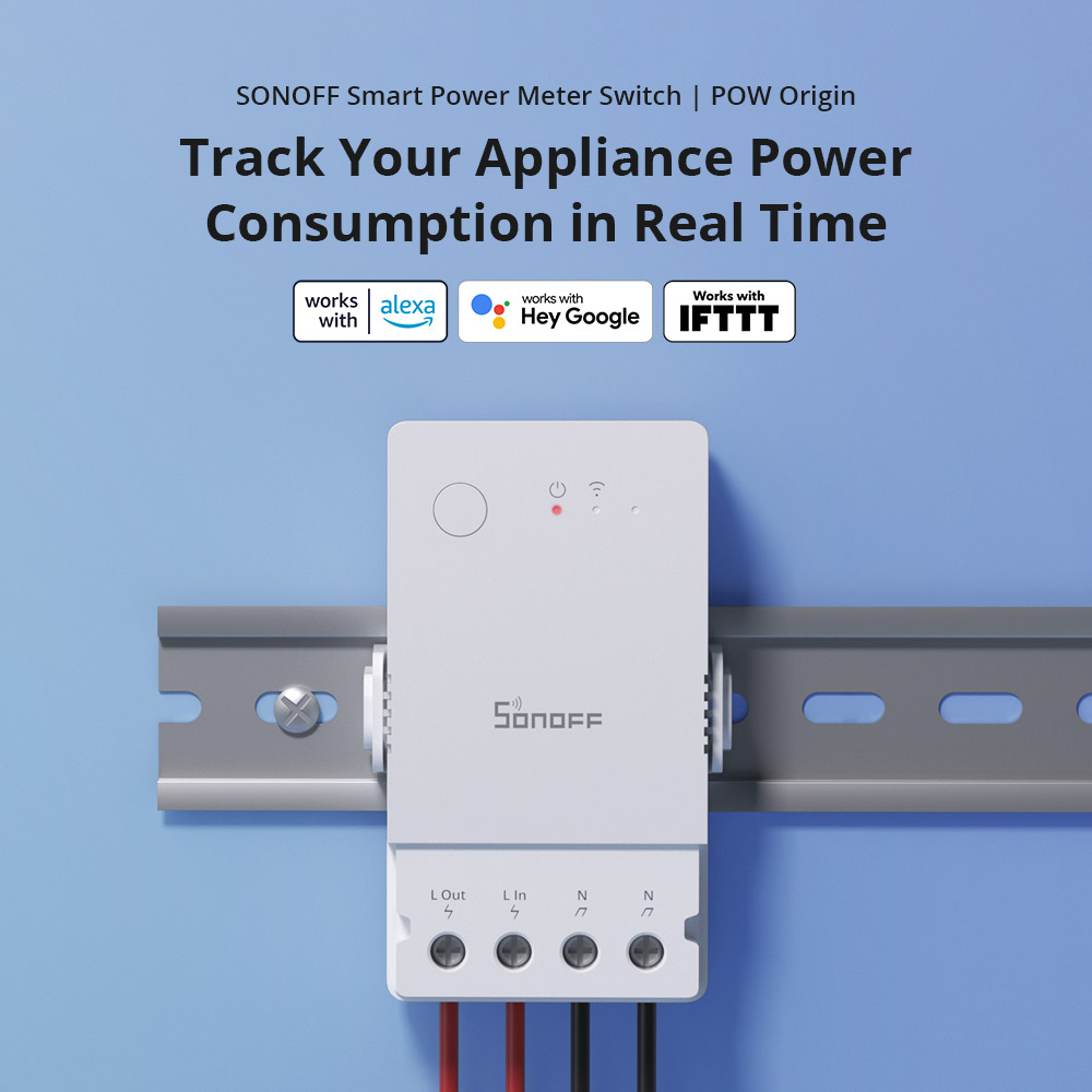 Sonoff Basic Switch - 1-6 шт. SONOFF POW Origin Powr316