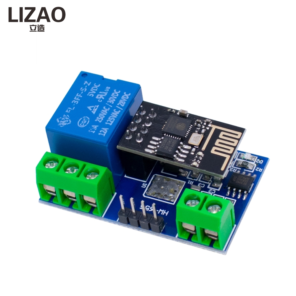 Модуль Wi-Fi реле LIZAO ESP826 – обзор и цена Diy Automation Projects
