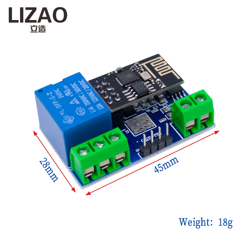 Модуль Wi-Fi реле LIZAO ESP826 – обзор и цена Diy Automation Projects